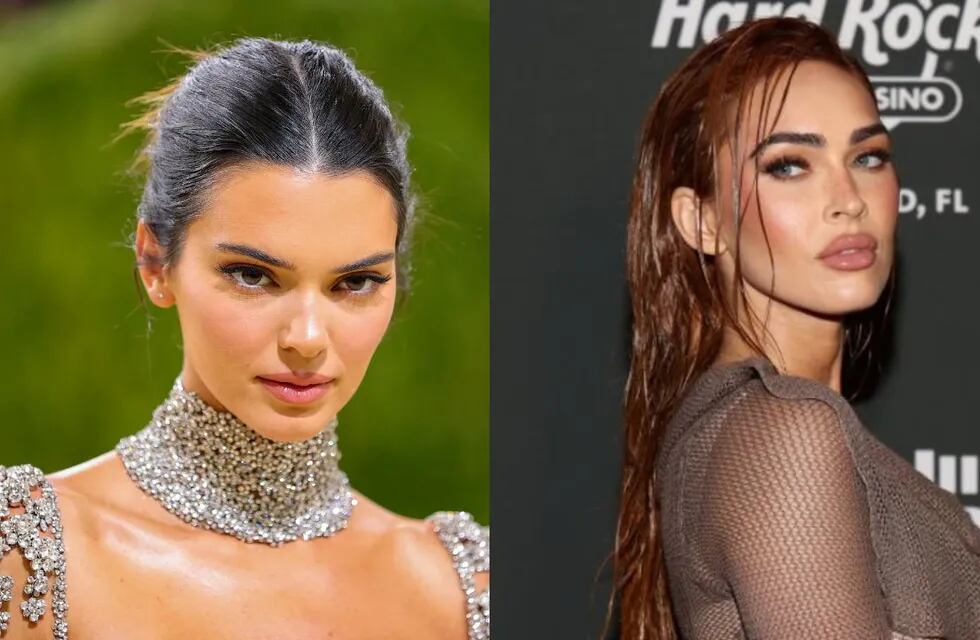 Vestidos transparentes y ropa interior a la vista: esta es la tendencia a la que ya se subieron Kendall Jenner y Megan Fox.