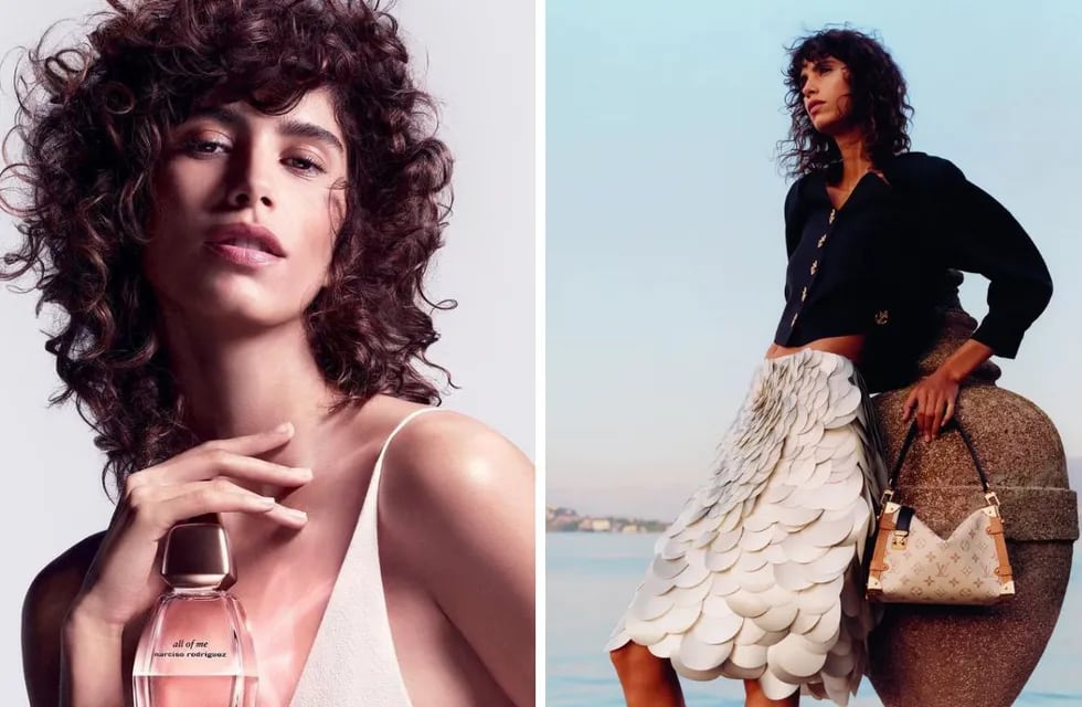 Quién es Micaela Argañaraz, la argentina que modeló para Louis Vuitton.