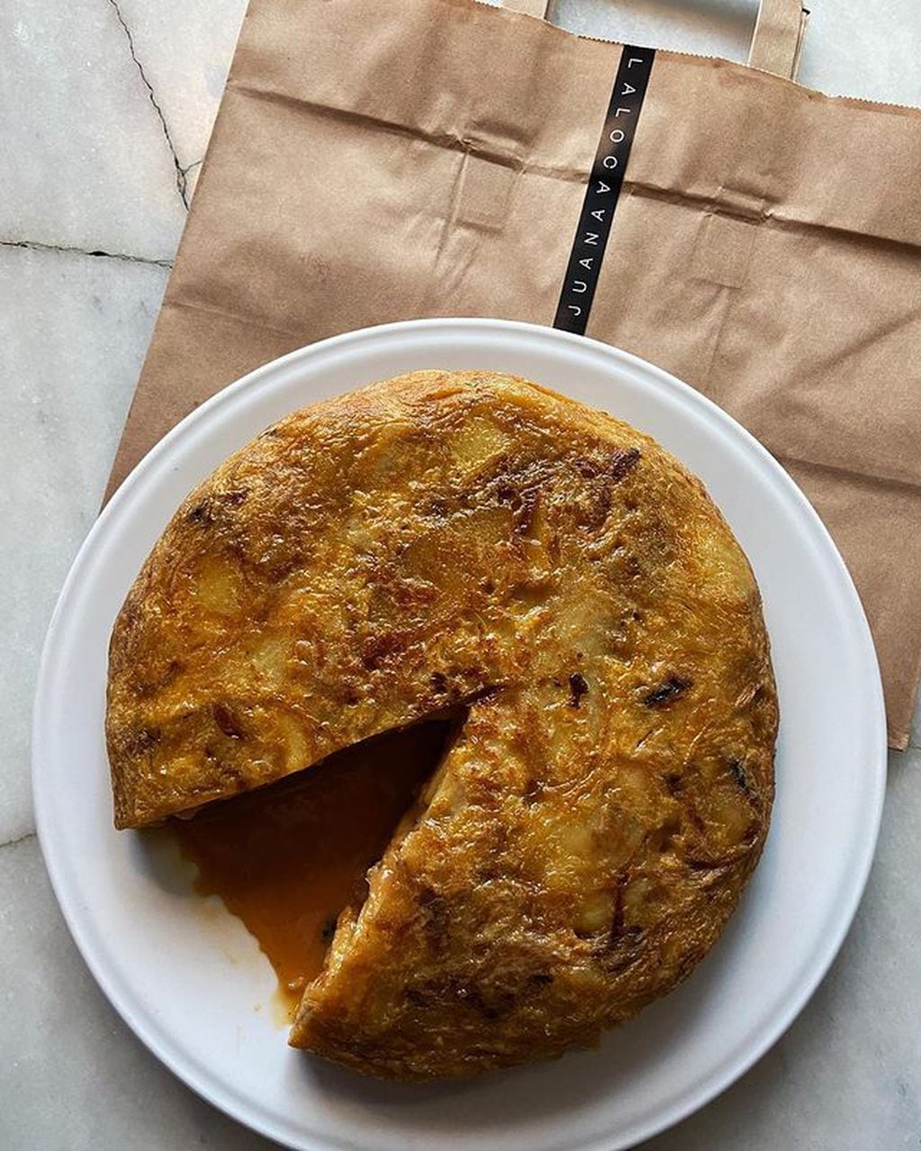 La tortilla de papas de Juana La Loca Pintxos Barsu