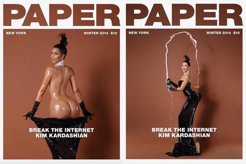 La foto de portada de Kim Kardashian (web)