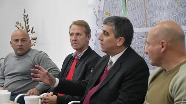El Fiscal Regional de Rafaela, Carlos María Vottero, participó de una reunión del Consejo Ejecutivo de Seguridad de Sunchales