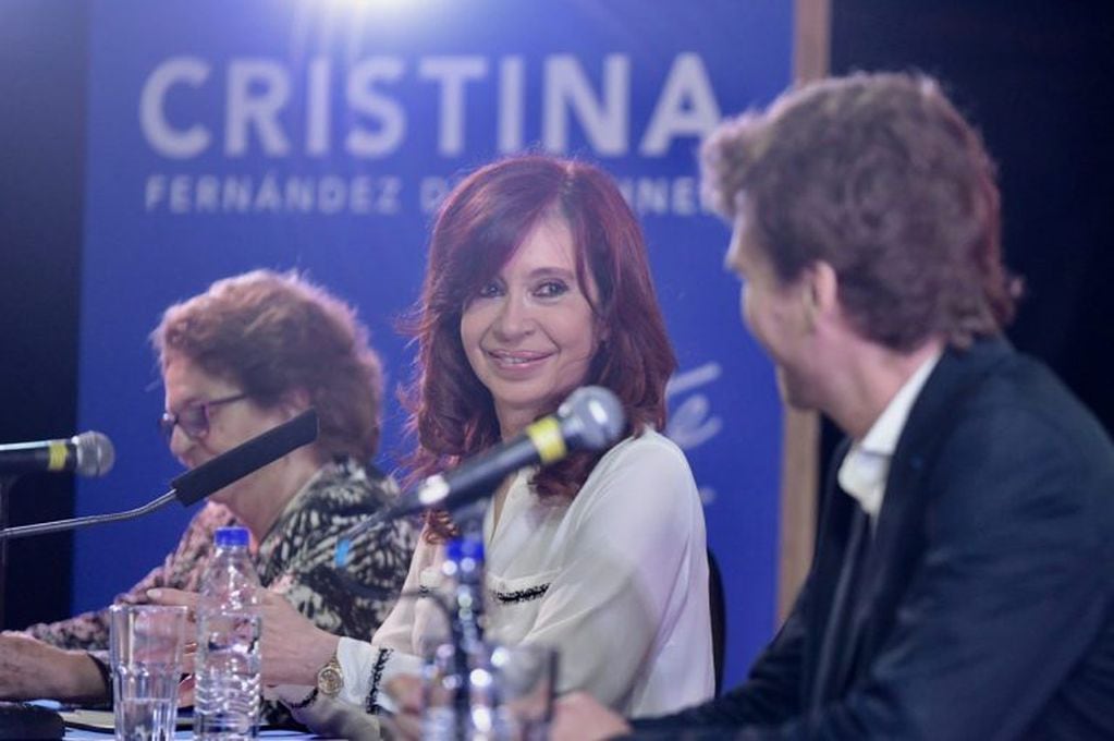 Cristina Kirchner en la Feria del Libro. (Prensa Unidad Ciudadana)