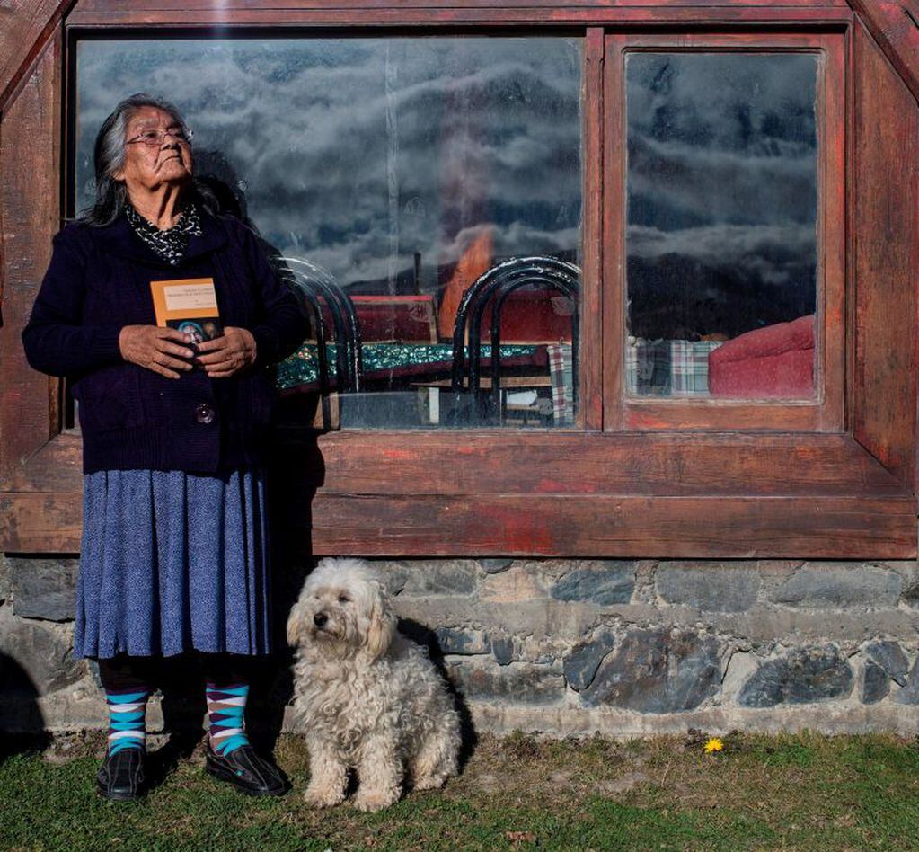 Cristina Calderon, última nativa Yagan en Puerto Williams, Chile