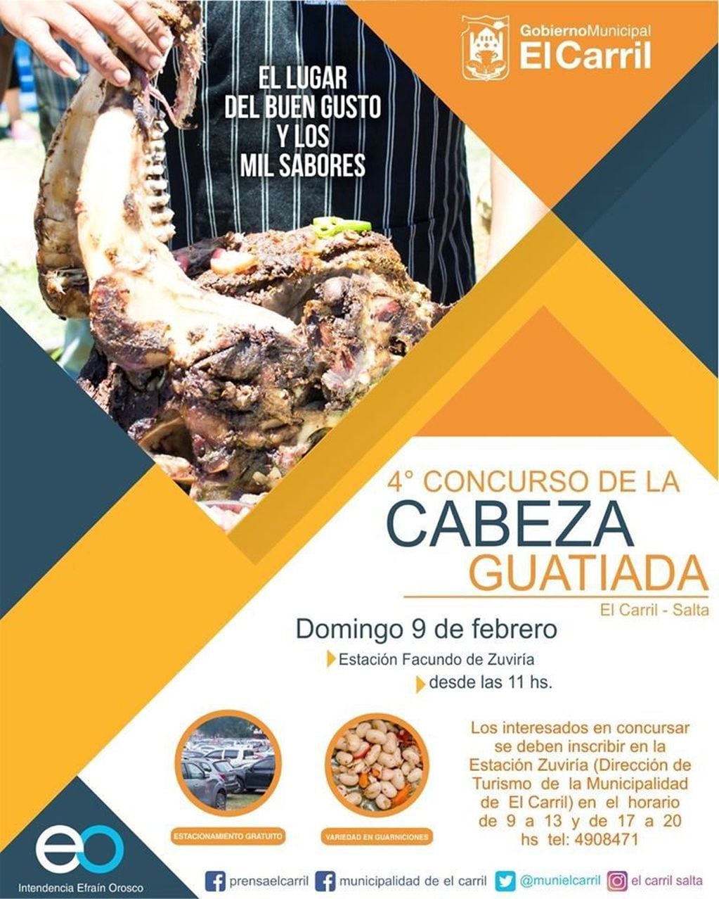 Concurso de la Cabeza Guateada en El Carril.