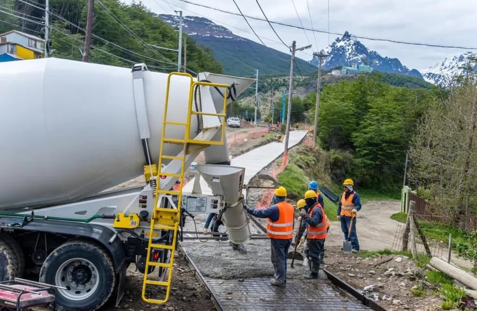 Avanza la construcción de la bicisenda “Pensar Malvinas”