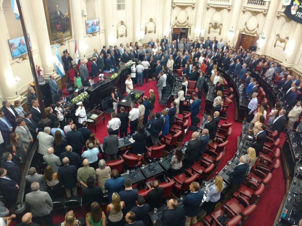 Schiaretti abre el período de sesiones ordinarias en la Legislatura.