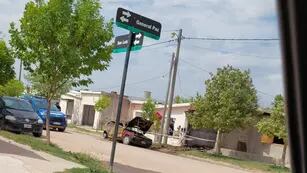 El incendio ocurrió en una vivienda ubicada en calles General Paz y San Luis, en Obispo Trejo. (La Voz)