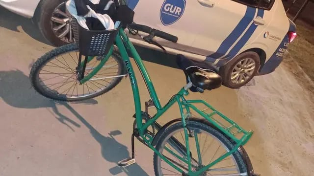Recuperaron una bicicleta robada