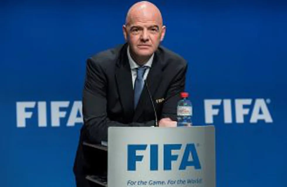 Gianni Infantino, FIFA President speaks after the FIFA Council meeting at the Home of FIFA in Zurich, Switzerland, Tuesday, Jan. 10, 2017. FIFA will expand the World Cup to 48 teams, adding 16 extra nations to the 2026 tournament which is likely to be hel