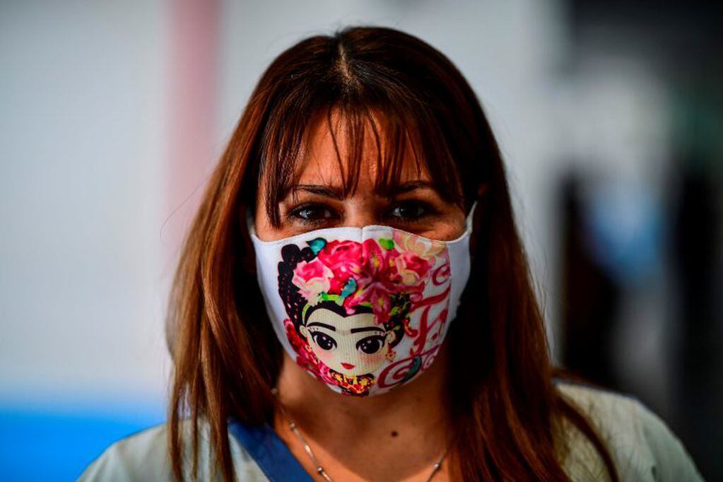 El tapabocas, protagonista durante la pandemia. (Foto: Ronaldo Schemidt/AFP)