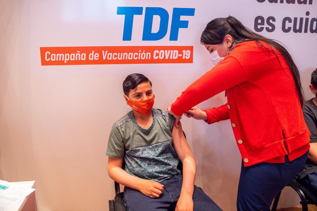 Vacunación en Tierra del Fuego