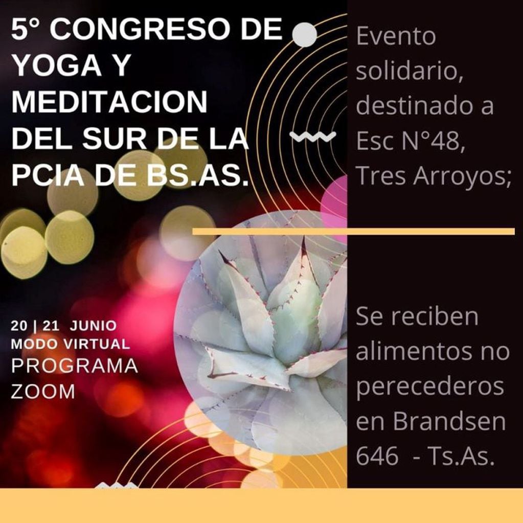 5to Congreso de Yoga y Meditación de la provincia de Buenos Aires