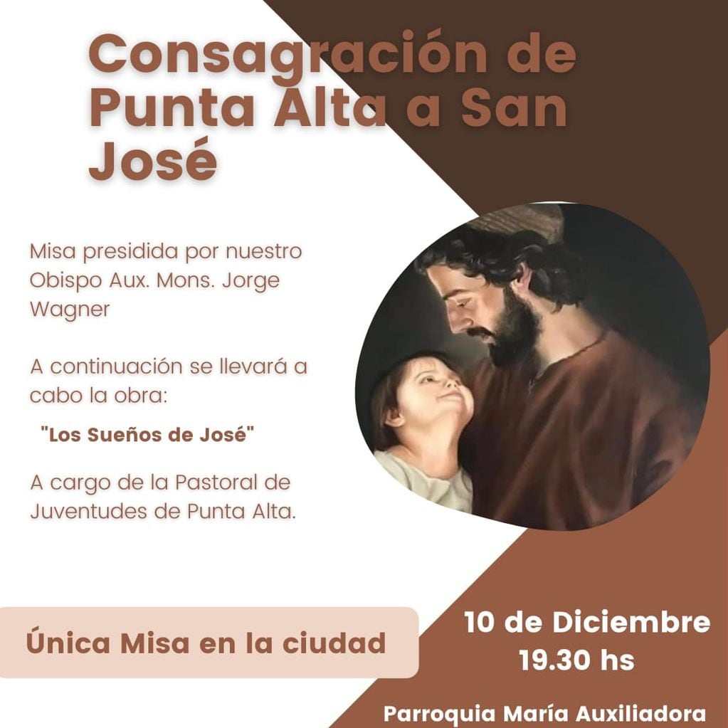 Consagración de Punta Alta a San José