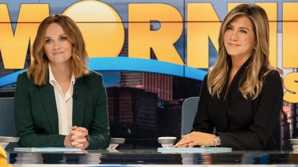 Jennifer Aniston y Reese Witherspoon protagonizan "The Morning Show".