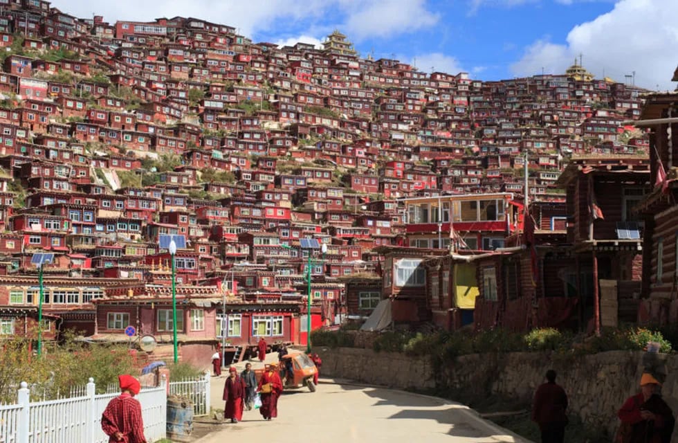 Una panorámica del Tíbet, donde sucedió el insólito episodio.