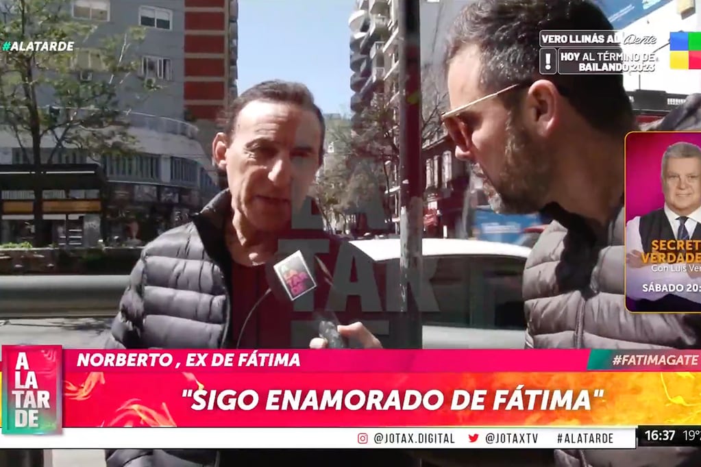 Norberto Marcos, el ex de Fátima Florez, habló de la relación de la humorista con Javier Milei. (Foto: Captura de pantalla)