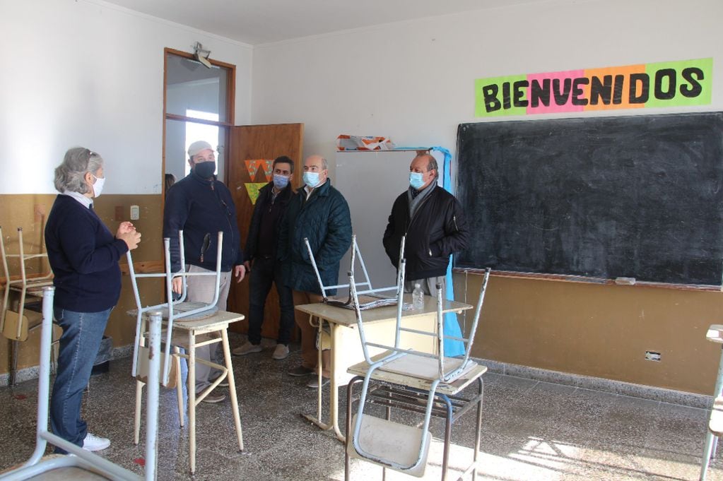 Sánchez en Orense: recorrió distintas obras y anunció la repavimentación de la Av. Rivadavia