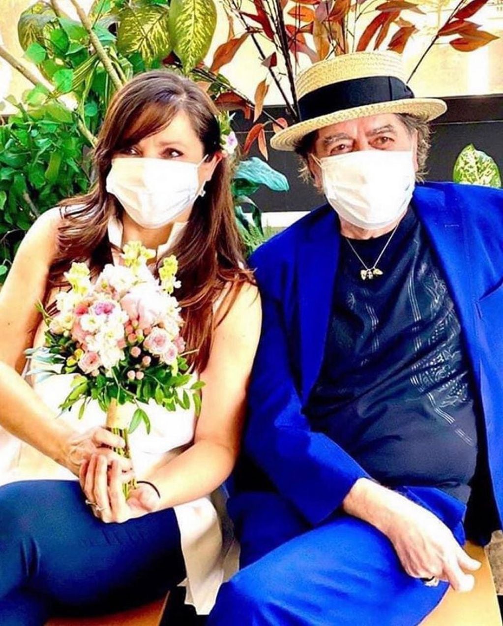 Casamiento de Joaquin Sabina y Jimena Coronado (Instagram/@hernanrosano)