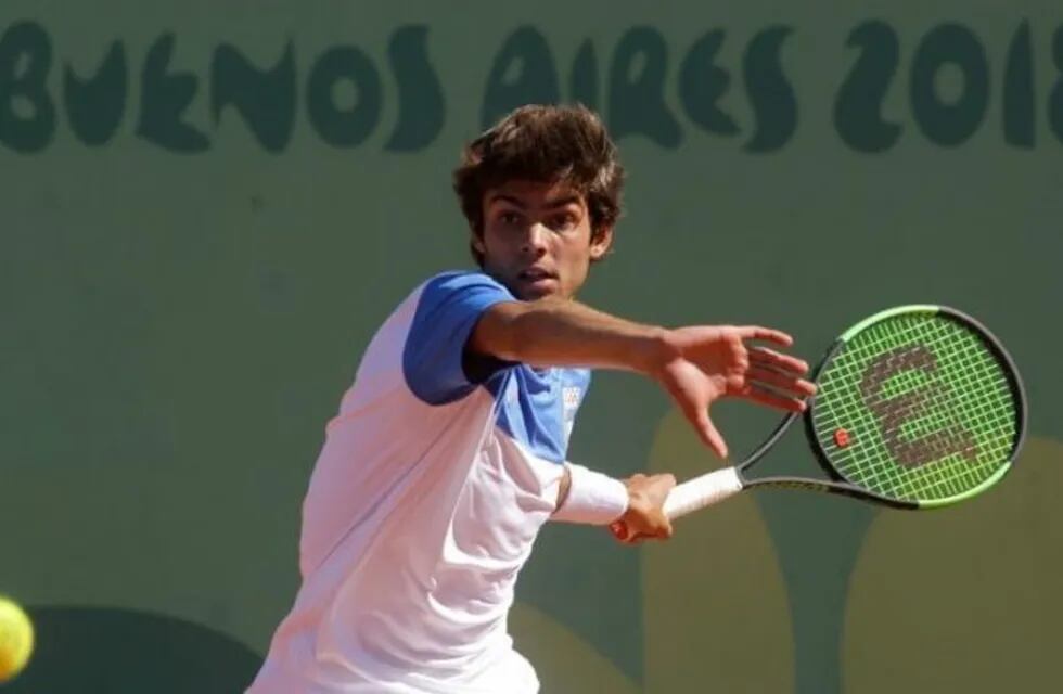 Medalla de plata para el tenis: Díaz Acosta cayó en la final (Foto: COI)