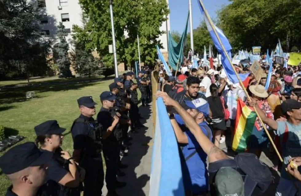 Manifestación contra la reforma de la 7722