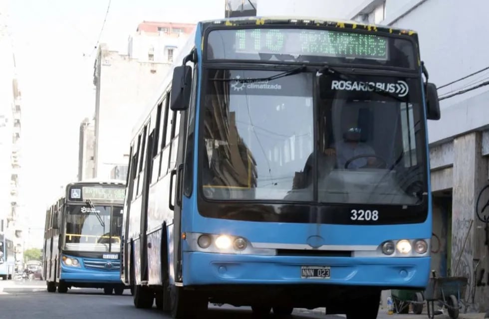 El paro de pasajeros en Rosario será el próximo 6 de abril.