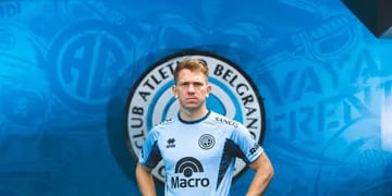 Esteban Rolón, nuevo jugador de Belgrano..