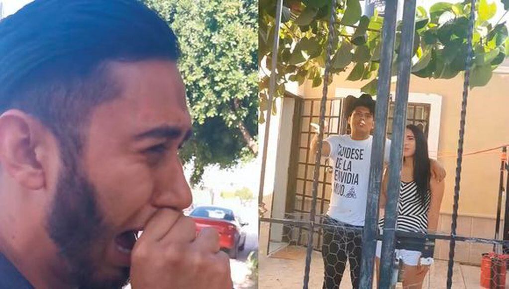 Un joven quiso reconquistar a su ex con una romántica escena, pero la encontró con otro