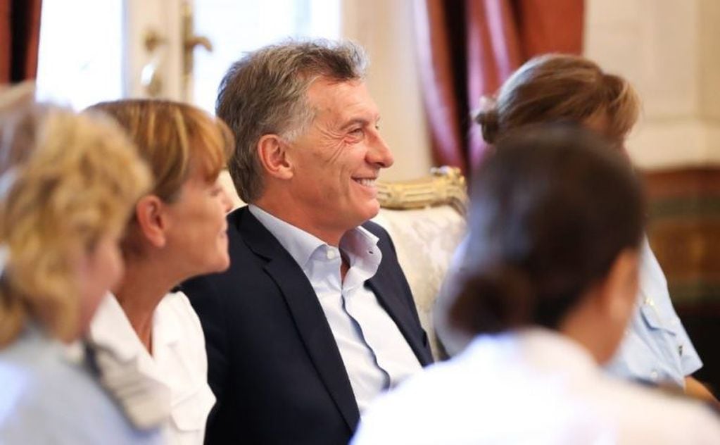 Mauricio Macri recibió en Casa Rosada a mujeres de las Fuerzas Armadas