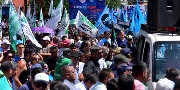 Protesta de empleados estatales de Córdoba