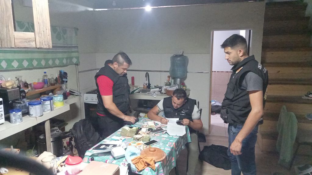 Allanamientos con tres detenidos por el crimen del panadero. (Policía)
