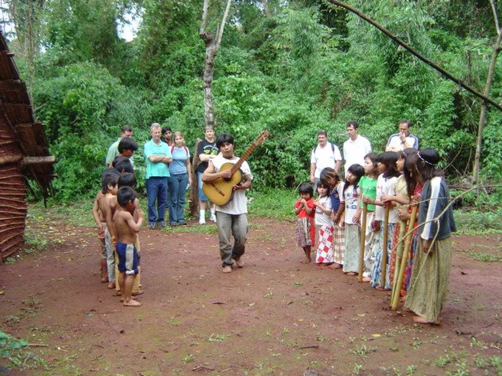 Integrantes de la comunidad Mbya Guaraní presidirán el Centro de Turismo Comunitario.