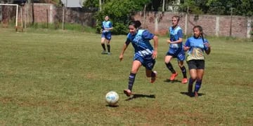 Oberá: esta semana inició el fútbol femenino