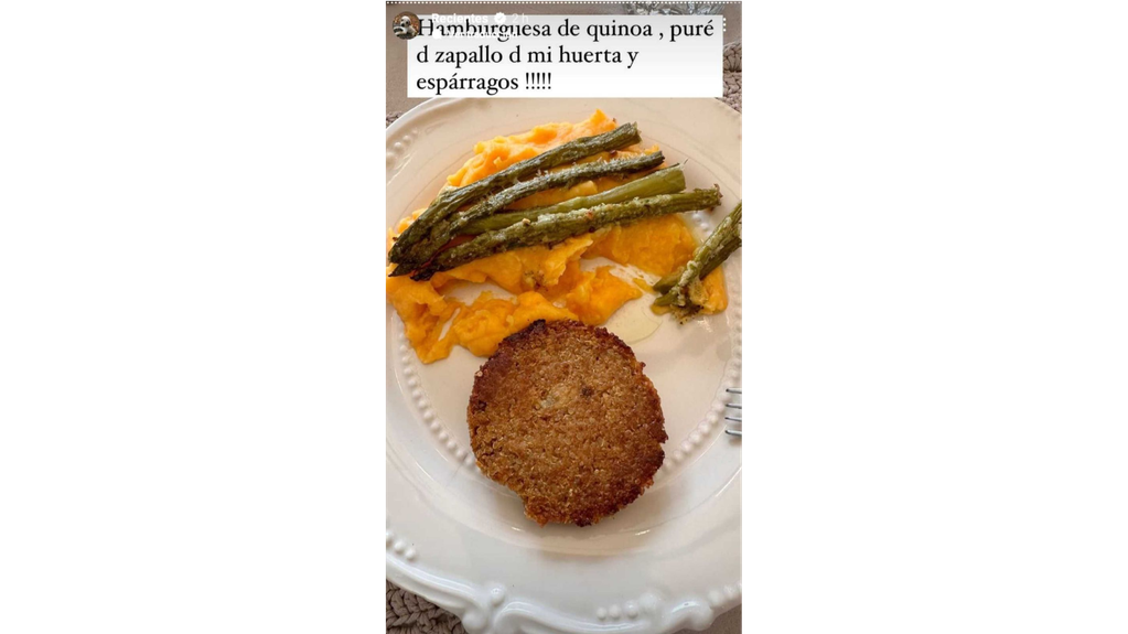 Neumann comparte sus platos nutritivos con sus seguidores.