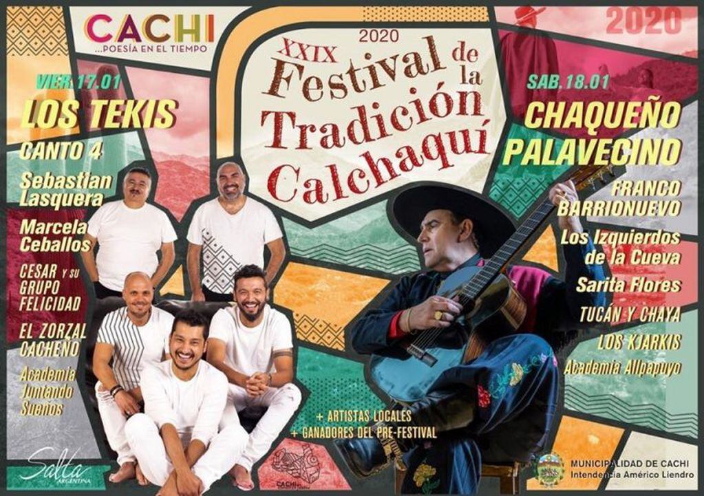39ª Festival de la Tradición Calchaquí (Facebook Secretaría de Patrimonio, Turismo y Cultura - Municipalidad de Cachi)