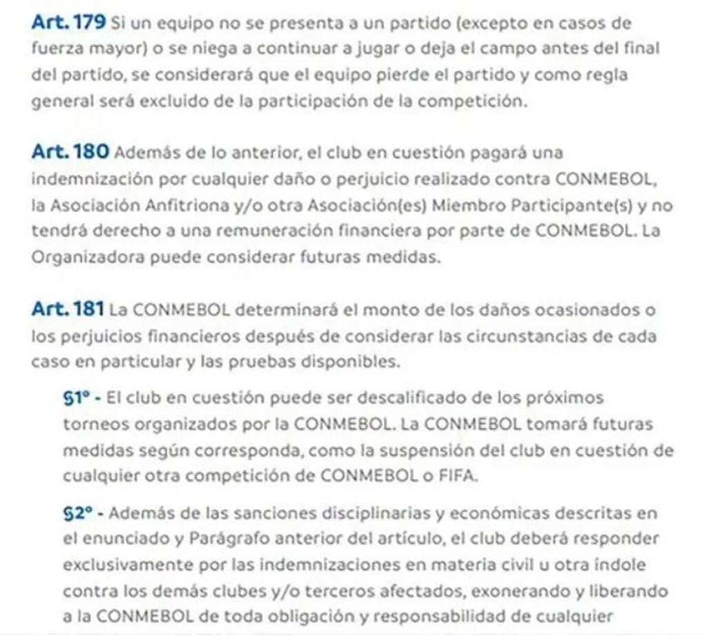 Las posibles sanciones que podría afrontar Boca si no se presentara a jugar la Superfinal frente a River.