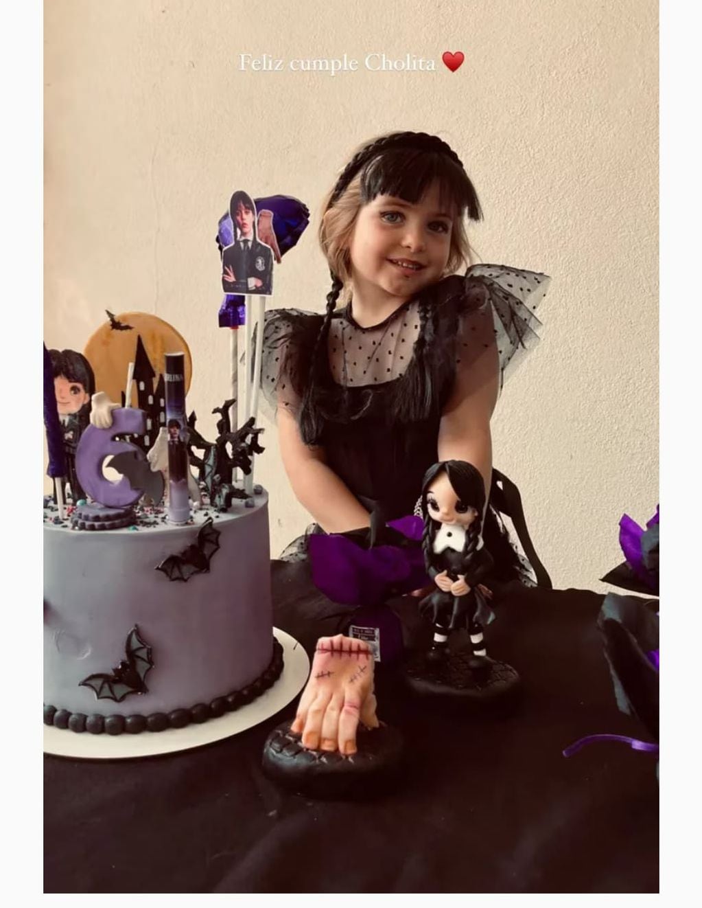 Cómo fue el cumpleaños de Chloe, la hija de Jésica Cirio y Martín Insaurralde