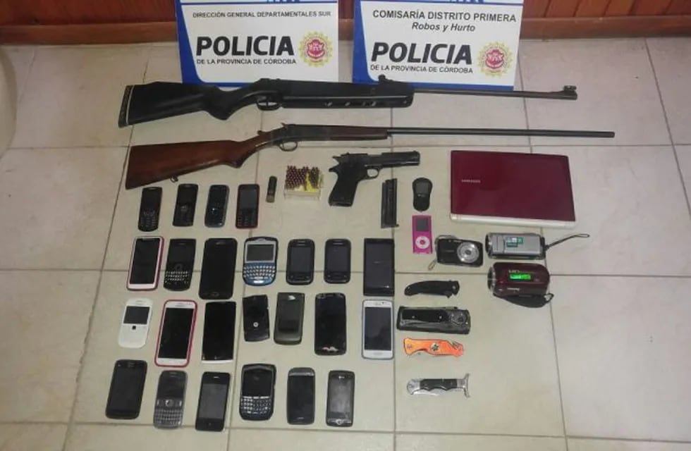 secuestran celulares en Río Cuarto