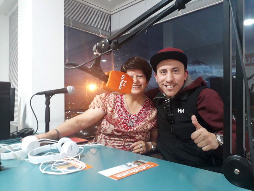 Entrevista en vivo - Vía Ushuaia Radio