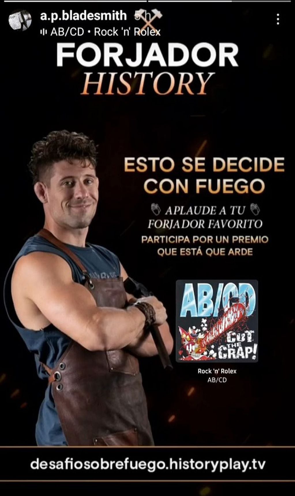 Agustín Peppi participa en  Desafío Bajo Fuego Latinoamérica, de History Channel.