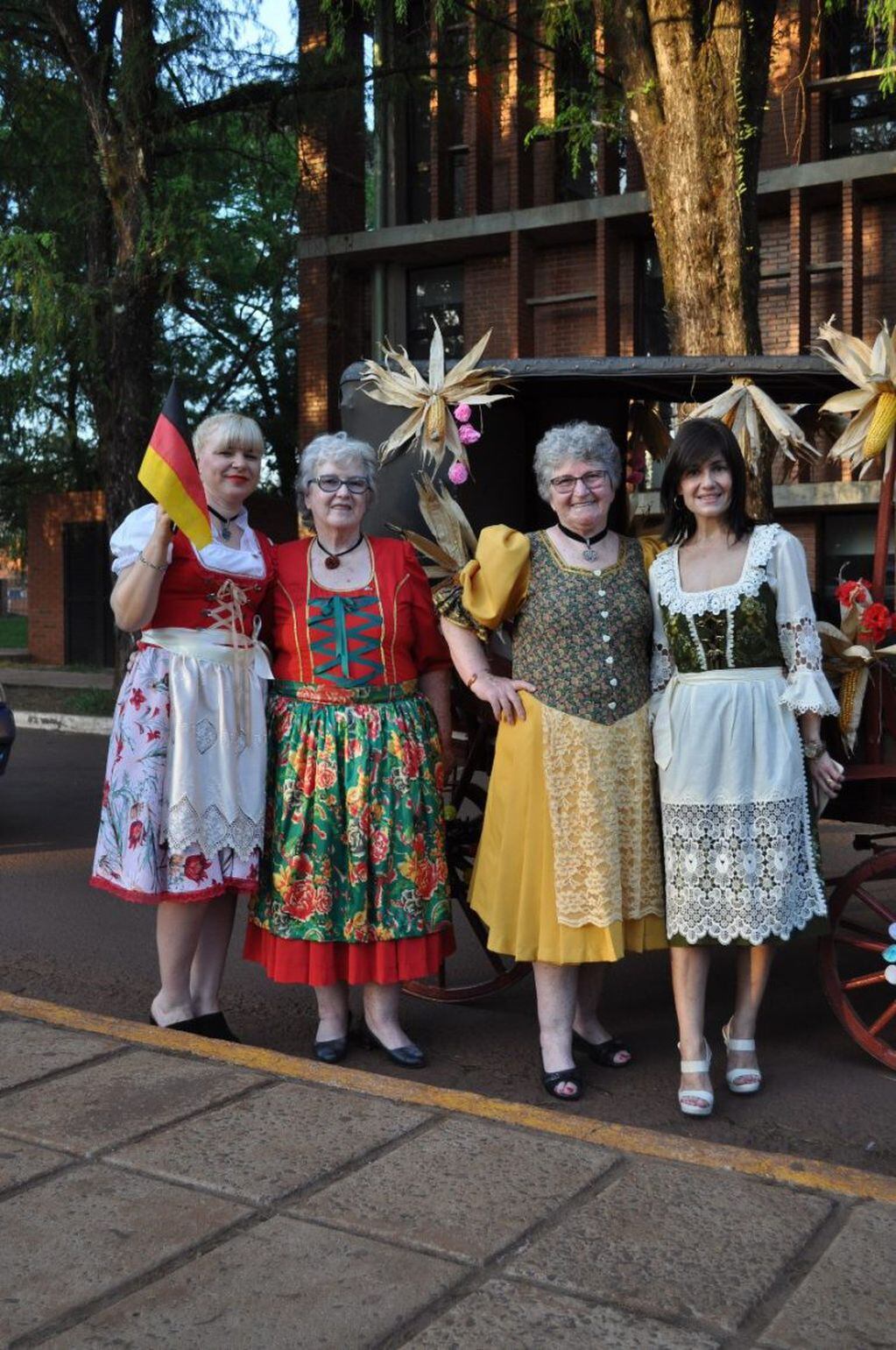 Alegría en la Oktoberfest de Aristóbulo. (Foto de Flavia Roggensack Lange)