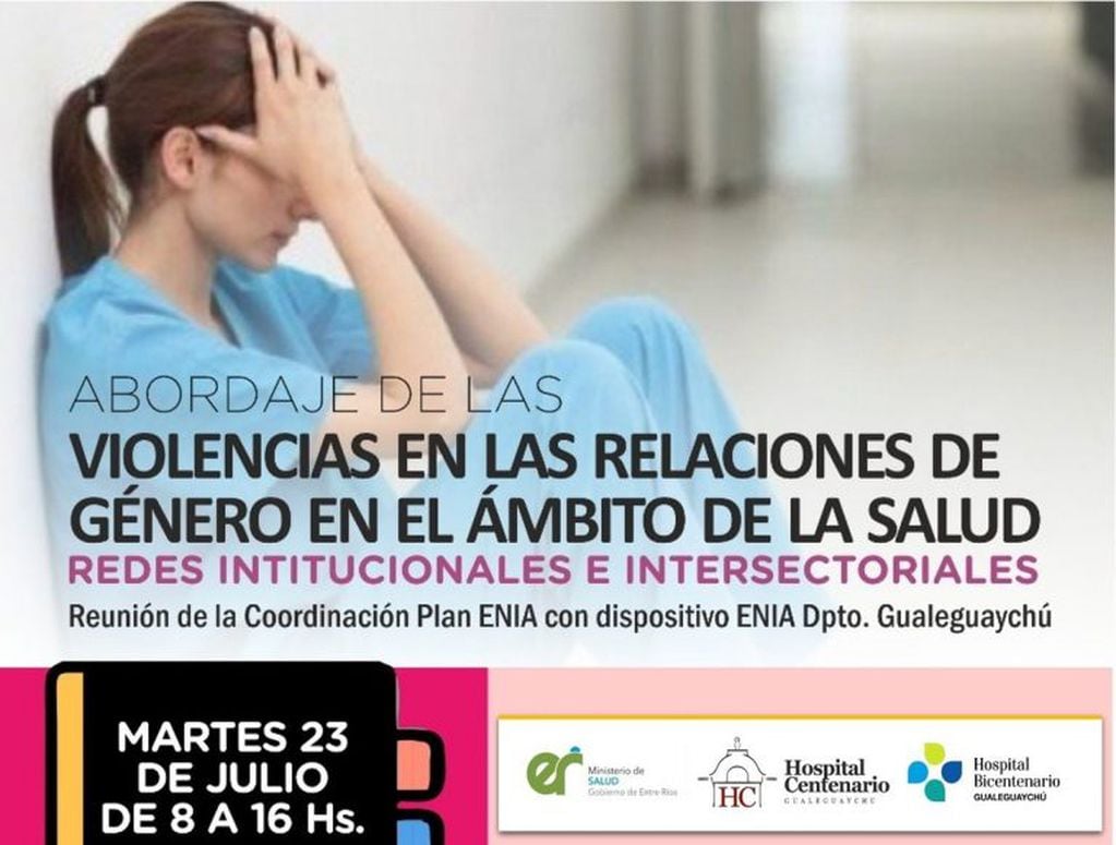Jornadas Plan Enia
Crédito: Hospital Centenario