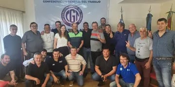 Pablo Garate se reunió con el Consejo Directivo de la CGT Regional Tres Arroyos