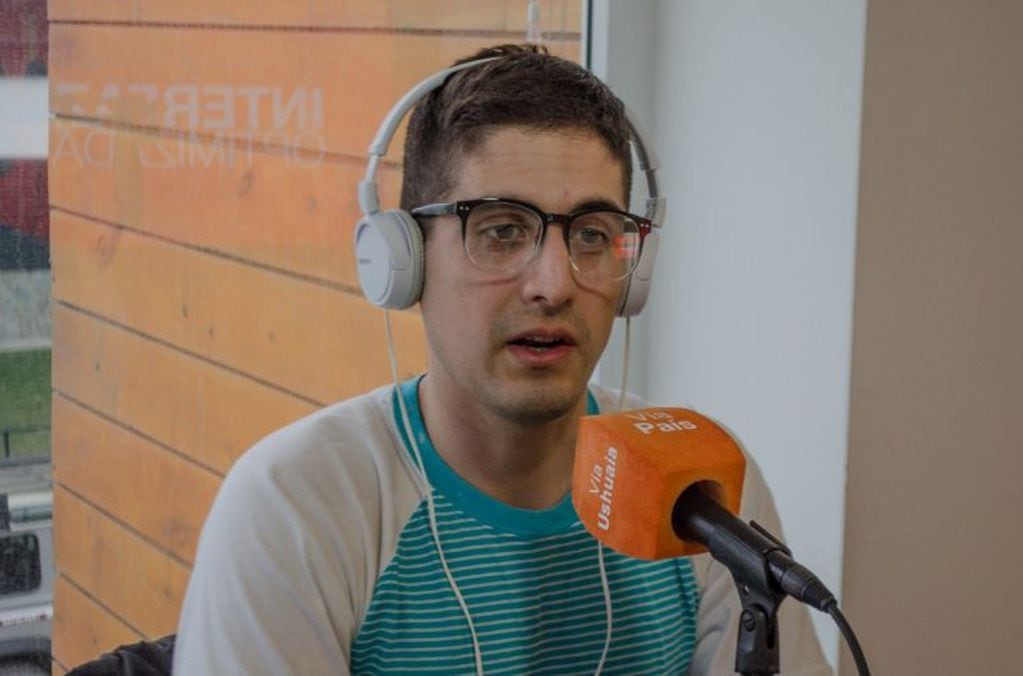 Eric Cisterna en Vía Ushuaia Radio