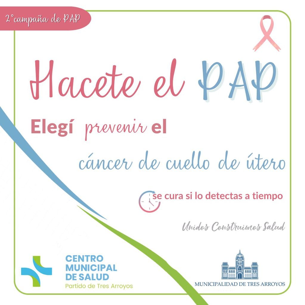 Segunda Campaña de prevención contra el cáncer de cuello de útero en el centro de Salud de Tres Arroyos