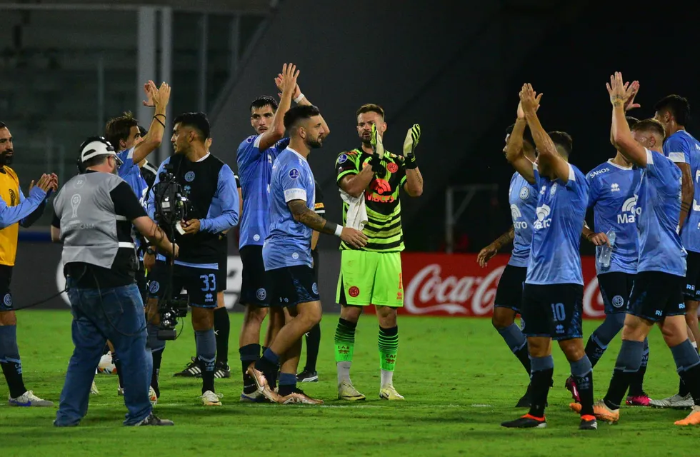 Belgrano cumplió en su estreno en la Copa Sudamericana.