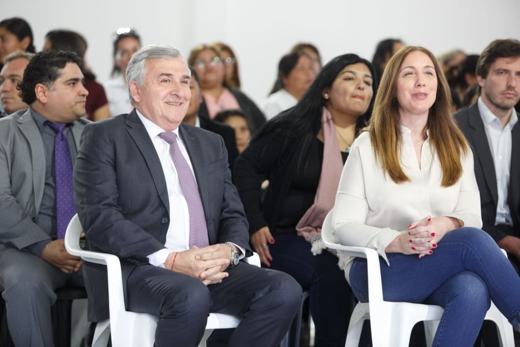 En su vista a Jujuy, la diputada nacional María Eugenia Vidal acompañó al gobernador Morales en actividades oficiales.