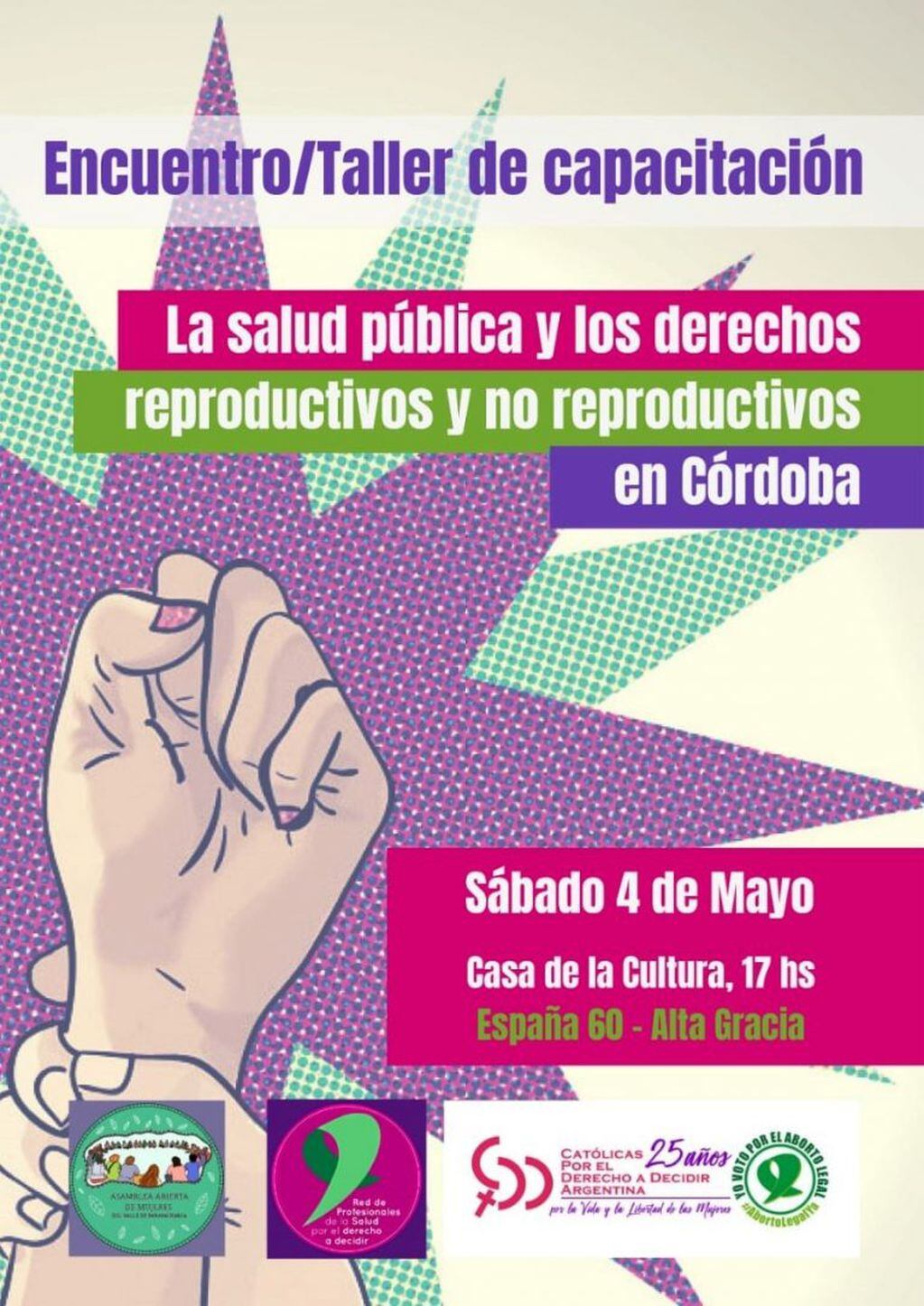 Invitación al Encuentro Salud pública y los derechos reproductivos y no reproductivos.