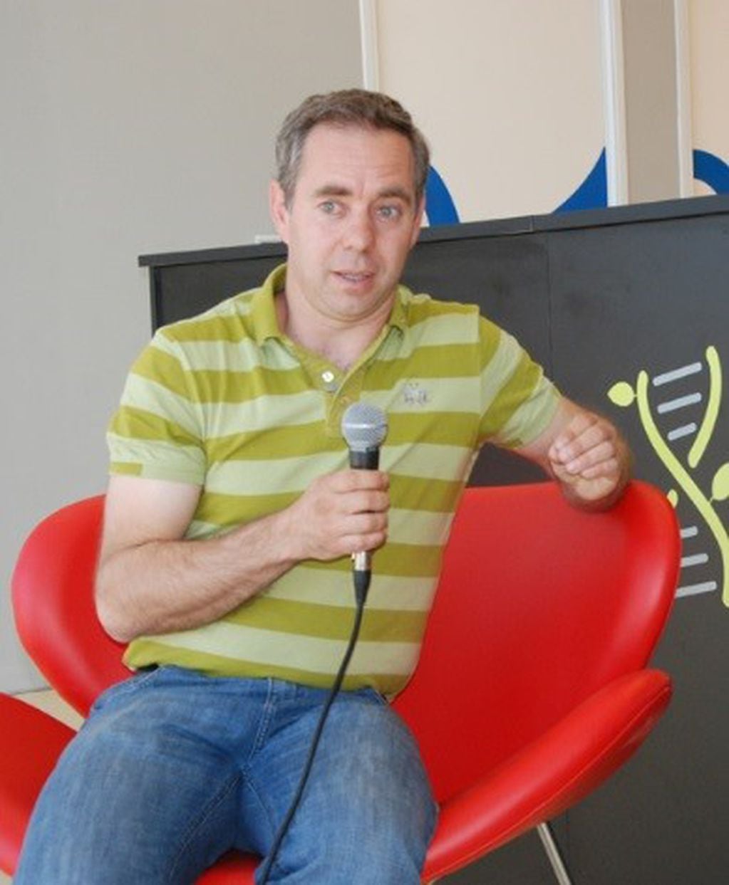 Ingeniero Benjamín Enrici –director de Agrogenética Riojana