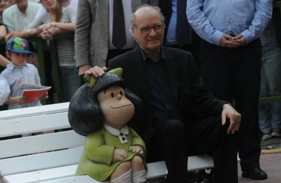 Quino, creador de Mafalda (Archivo Clarín)