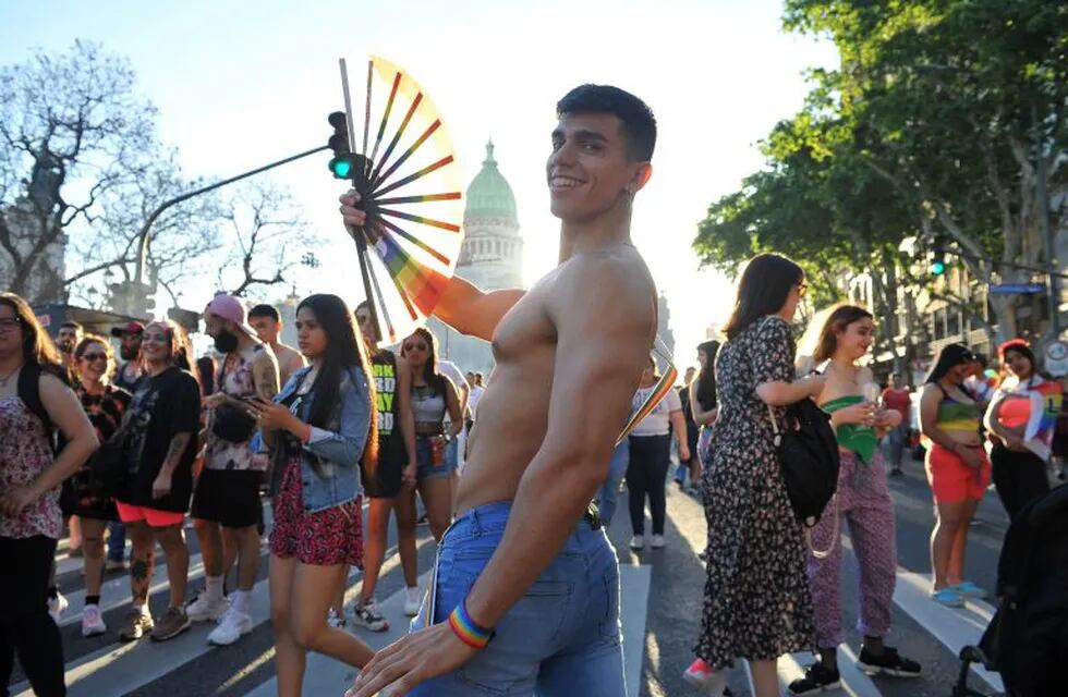 Imagen de la Marcha del Orgullo el año pasado en Buenos Aires (Argentina). De EFE/ Enrique García Medina. Imagen ilustrativa